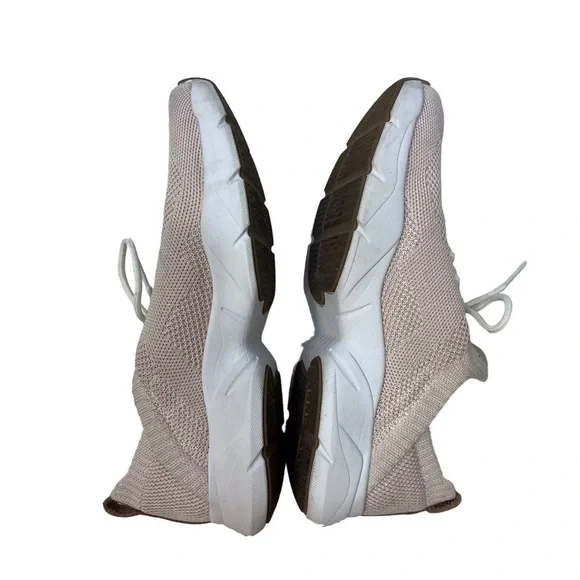 Dr Scholl’s Gypsy Sneaker Lace Up Taupe Size 11 Gym Shoe Stretch Knit Lifestyle - Picture 8 of 9